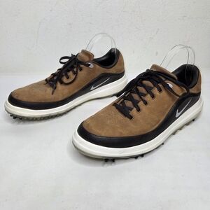 Nike Air Zoom Precision Golf Shoes Leather Brown Classic 866065-200 Mens 11